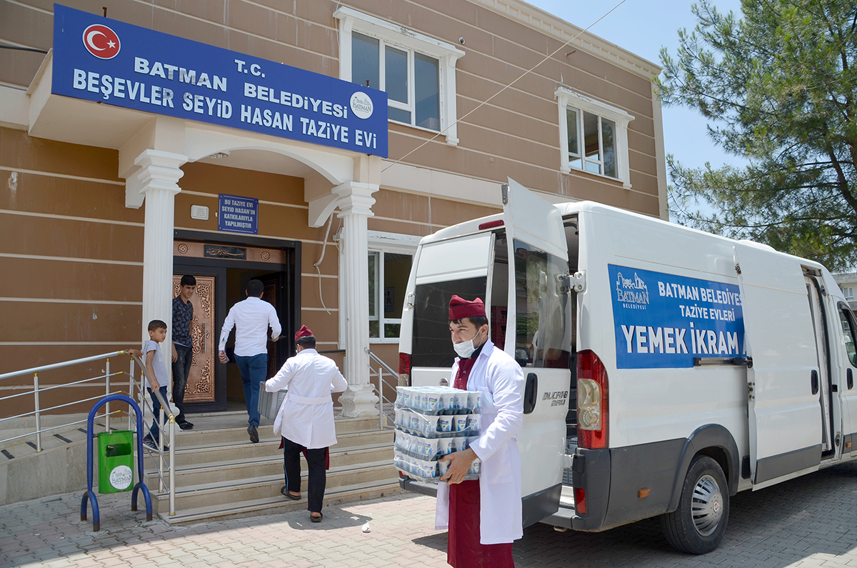 Batman'daki Tüm Taziye Evlerine Hizmet Veriyoruz